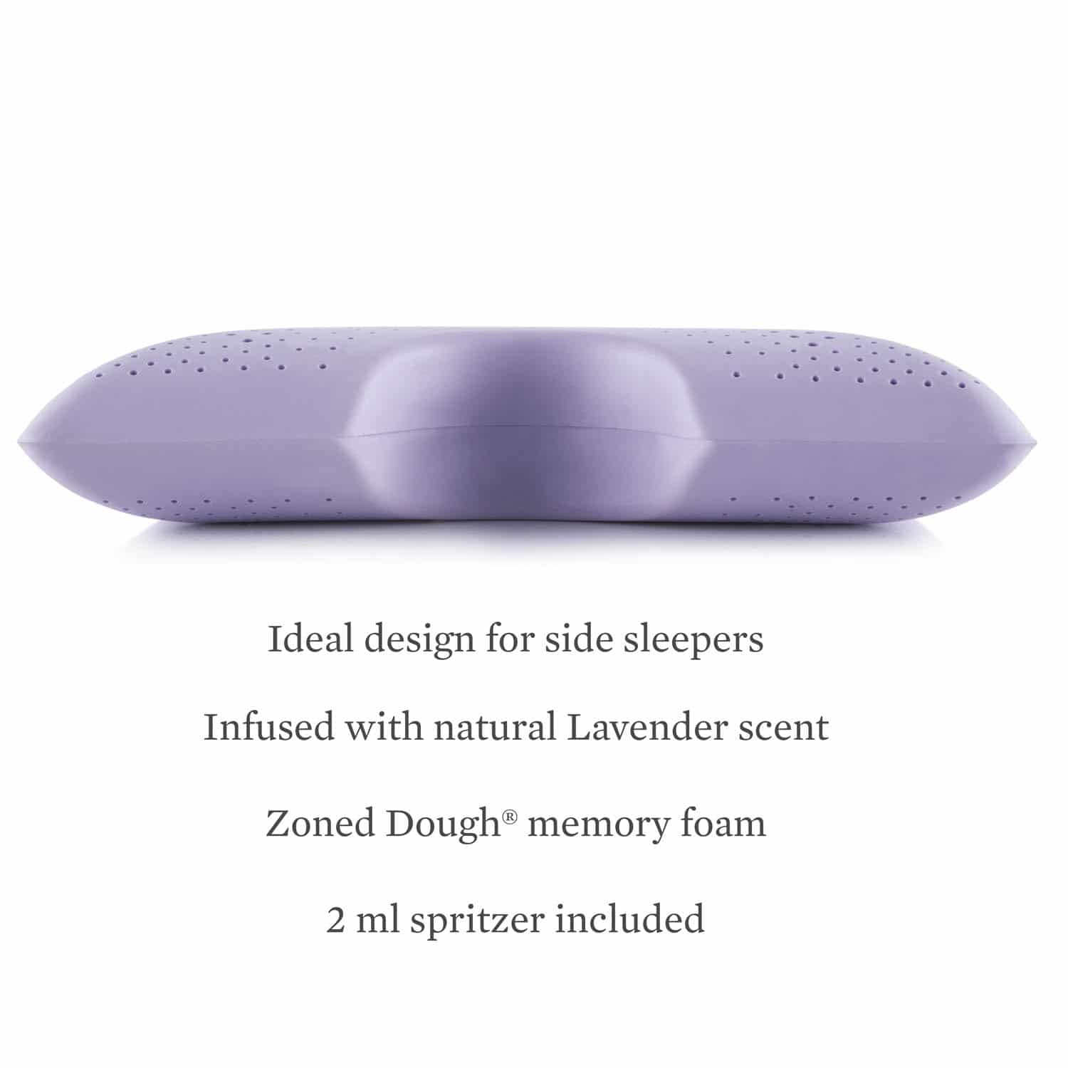 Lavendar Side Sleeper Pillow Top
