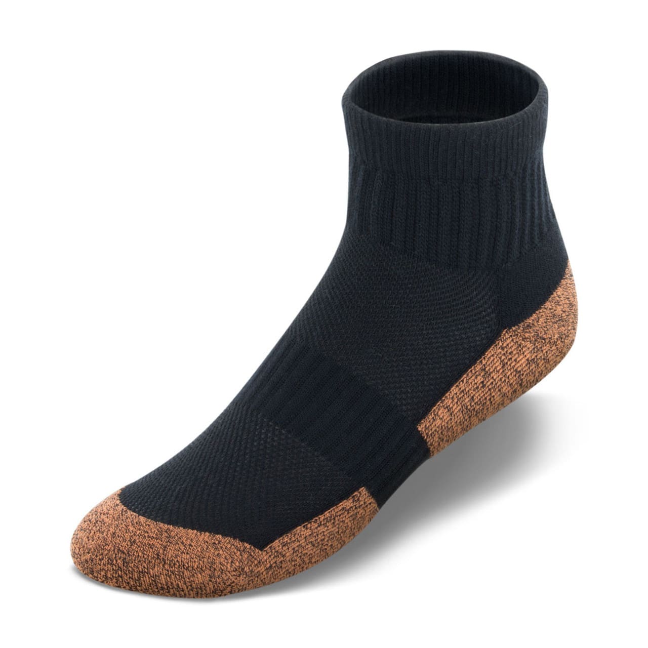 Copper-Cloud Ankle Black