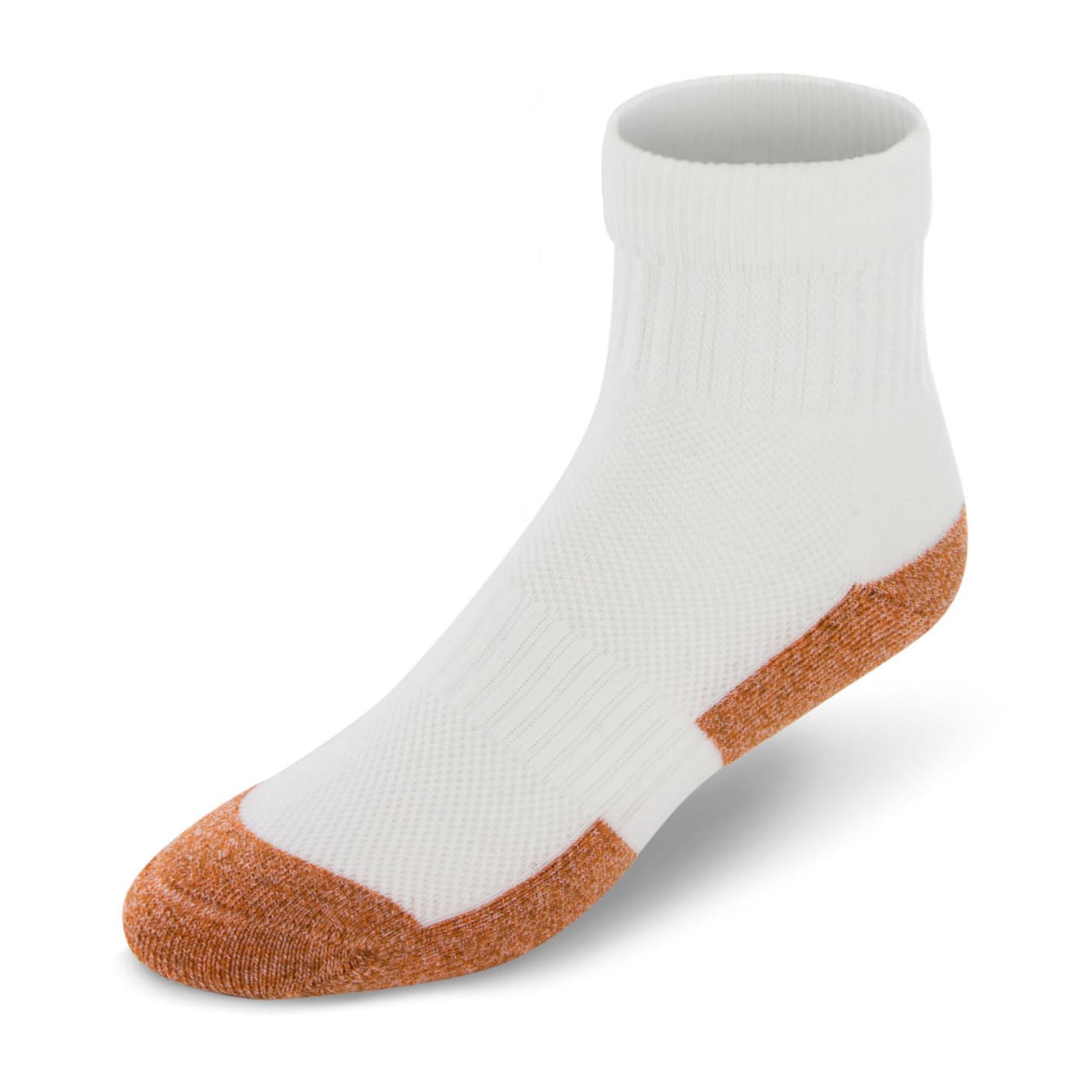 Copper-Cloud Ankle White