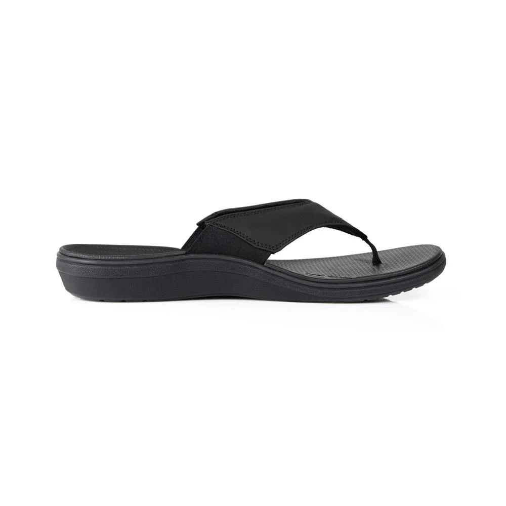 Men's Powerstep Archwear Sandal Black - Image 3