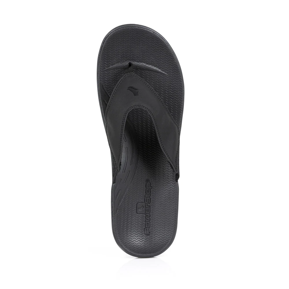 Men's Powerstep Archwear Sandal Black - Image 7