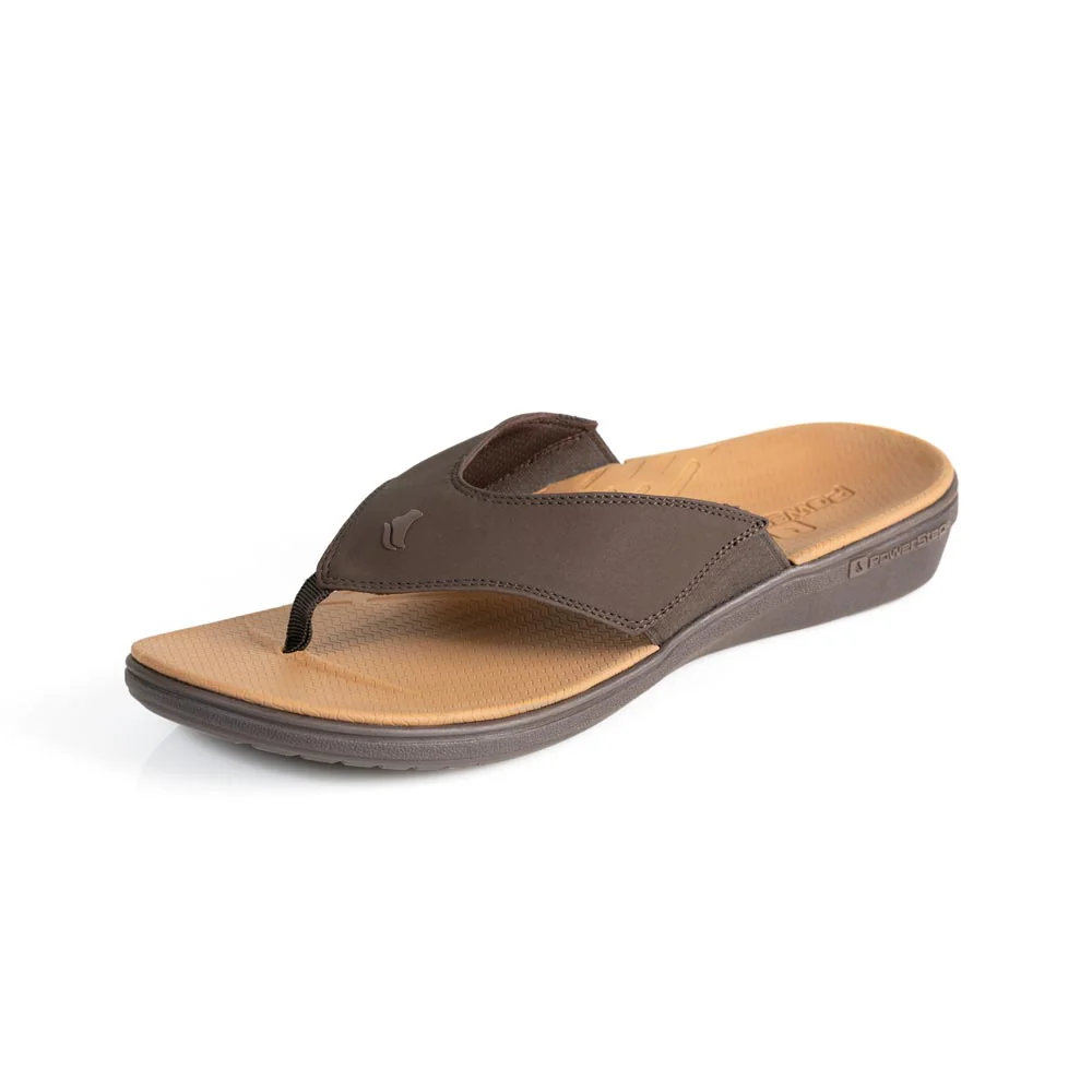 Men's Powerstep Archwear Sandal Brown