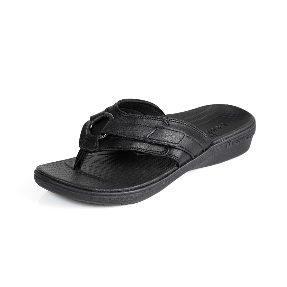 Women's Powerstep Fashion Sandal Black