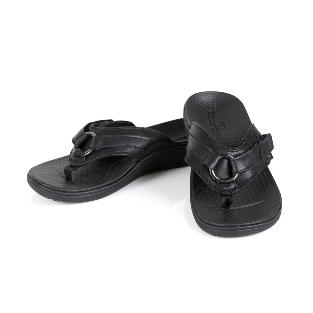 Women's Powerstep Fashion Sandal Black - Image 2